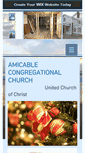 Mobile Screenshot of amicablechurch.org